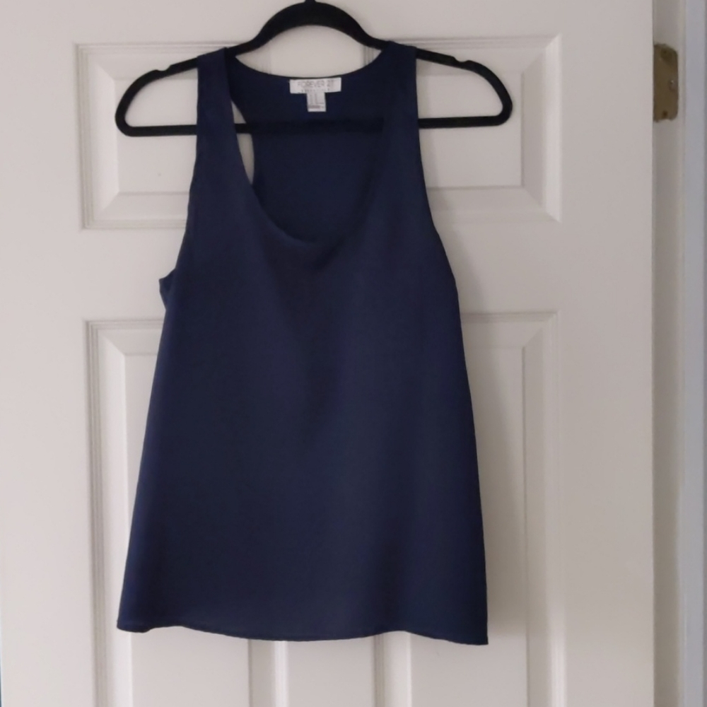 Satin tank top